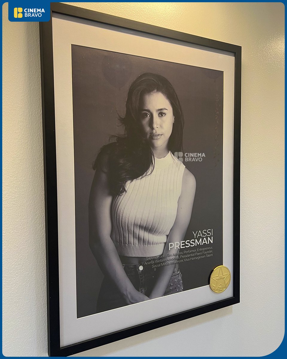 cinemabravoph's tweet photo. LOOK: Yassi Pressman is one of the 41 artists featured at Viva’s "Wall of Fame," launched today as part of the entertainment company’s 41st anniversary.

@Viva_Ent #YassiPressman @Yassizzle 

🍿Subscribe for more stories: https://t.co/5Ve9XFbG7o https://t.co/Th2lI9DwNs
