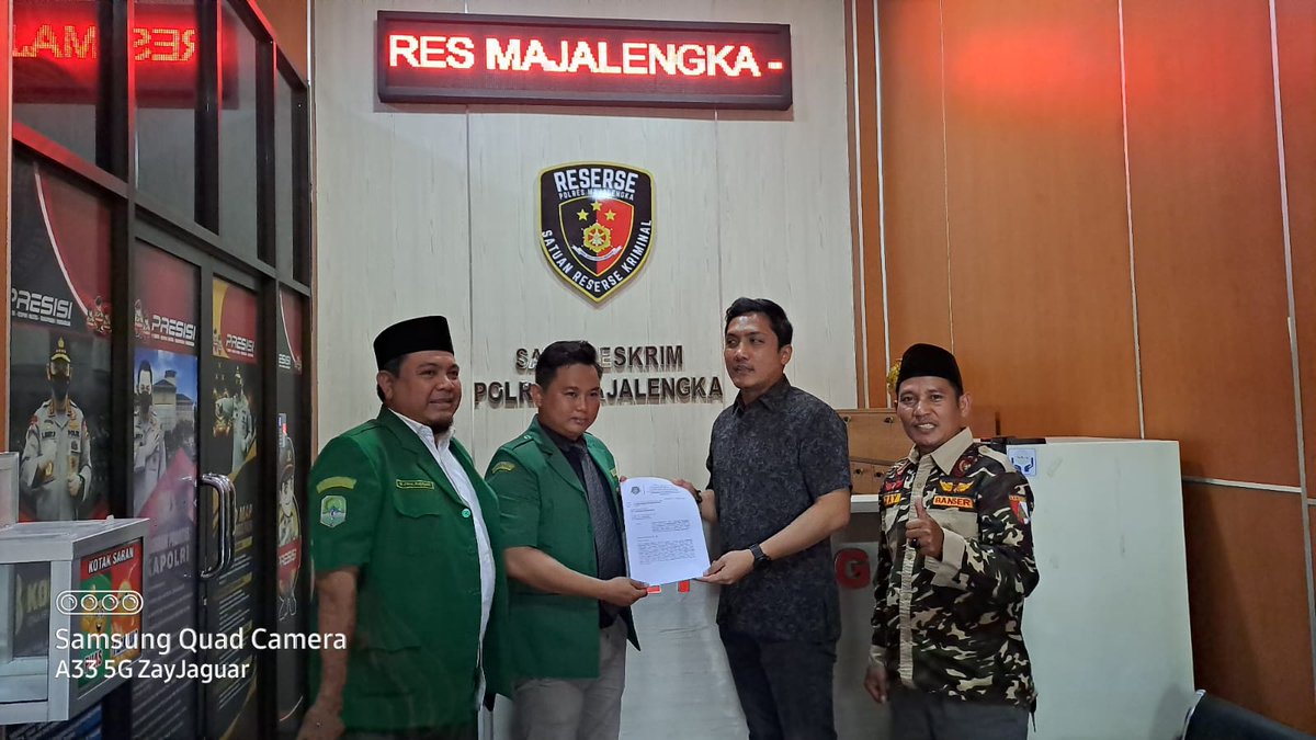 amrudinnejad_'s tweet photo. Pelaporan atas hinaan, fitnah dan ujaran kebencian @Faizalassegaf oleh LBH Ansor Majalengka https://t.co/jlo6eDWsPT