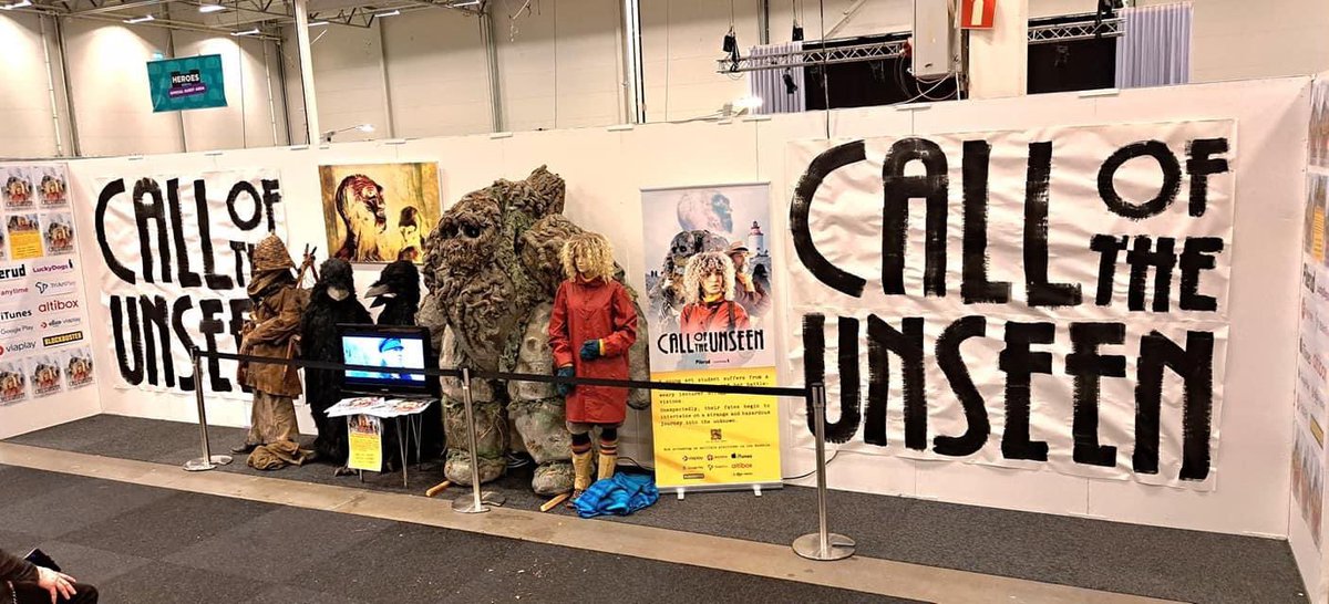 CallOfTheUnseen's tweet photo. Did you see us at #ComicConStockholm this year? https://t.co/HSkRr6Mj0H