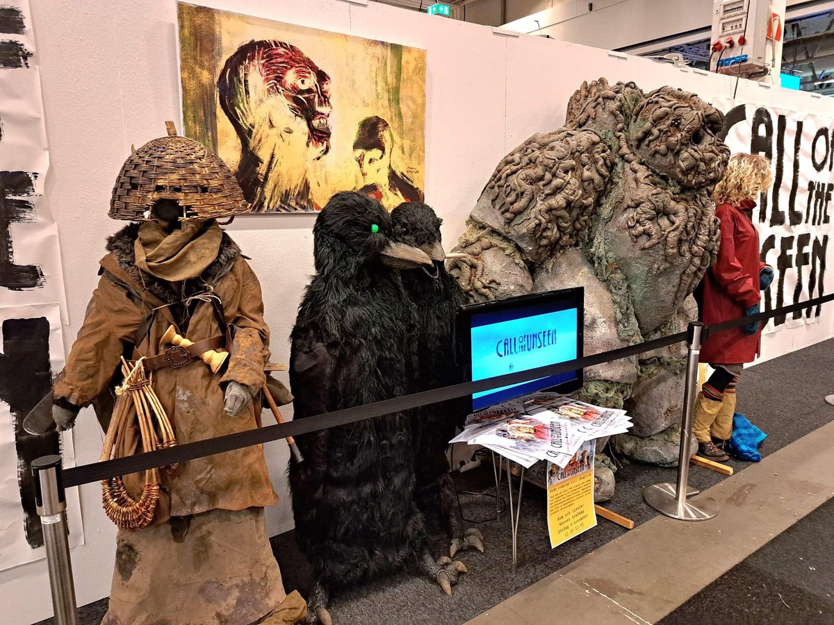 CallOfTheUnseen's tweet photo. Did you see us at #ComicConStockholm this year? https://t.co/HSkRr6Mj0H