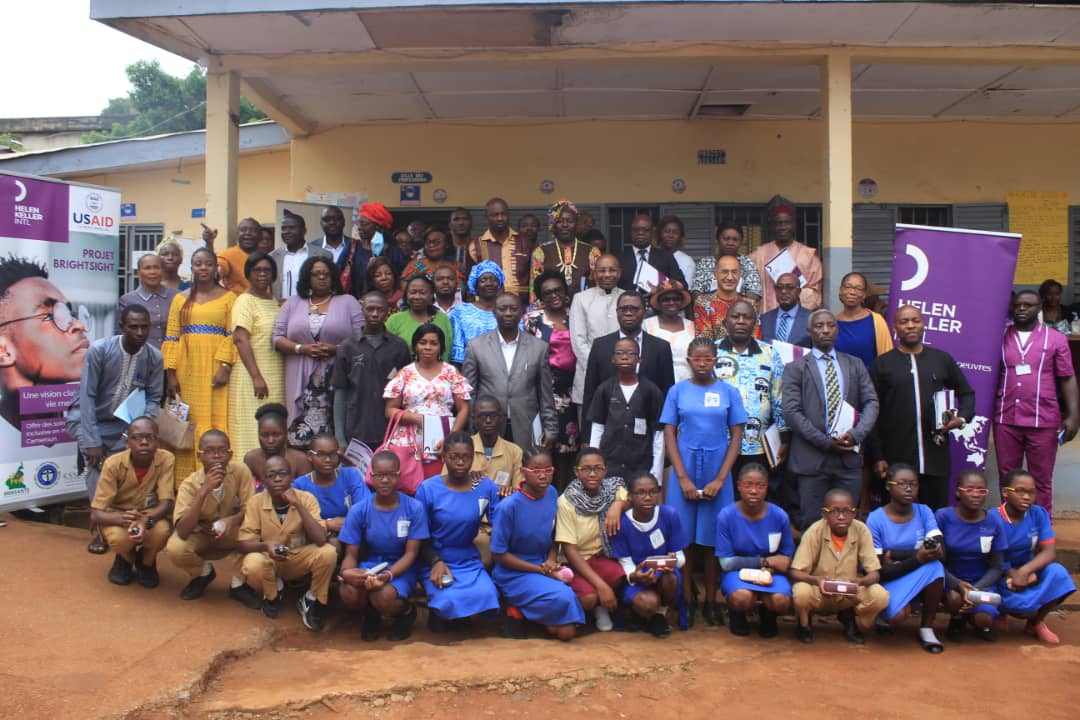 ismaelteta's tweet photo. @HelenKellerIntl Regional Director for Eastern, Southern and Central Africa @ckrvlkn witnessed the joy of children 😊 after they received their eyeglasses 👓, thanks to the @USAID's #BrightSight project and @EVFusa
#BrightSight for better life
@MinsanteCMR @minesec2 https://t.co/oKmBth46uz