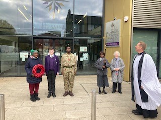 At 11am today, we paused together to honour those who have served and sacrificed during times of conflict, whilst hoping for a peaceful future. #ArkRemembers #RemembranceDay