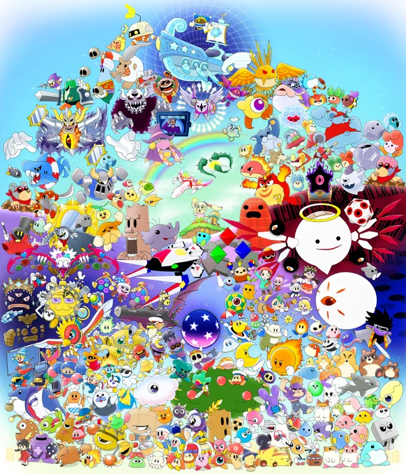 #星のカービィ30周年を365日祝いたいチャレンジ最後スーパー能力でキメる展開熱いよね 