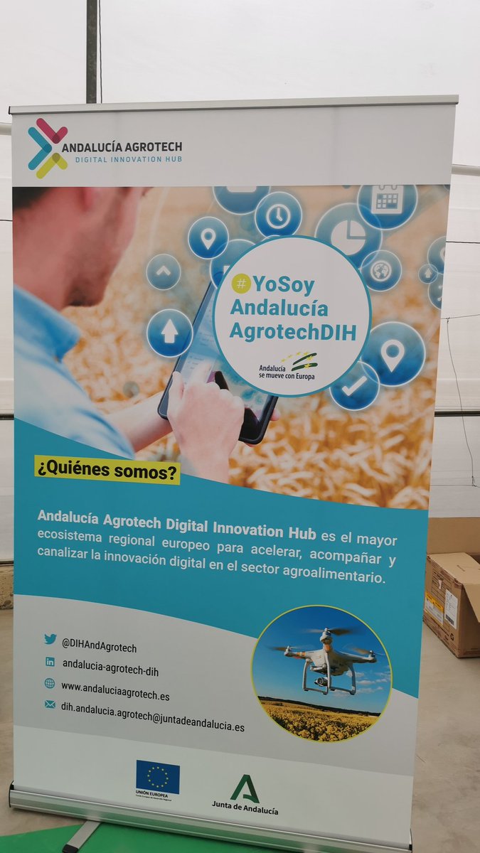 Ana Cabezas presentado el  <a href="/DIHAndAgrotech/">Andalucía Agrotech DIH</a> ecosistema clave para la digitalizacion del sector Agroalimentario y ayudar en la transformación digital. 
<a href="/ForoDatAgri/">📲 DATAGRI</a>
#DATAGRI2022