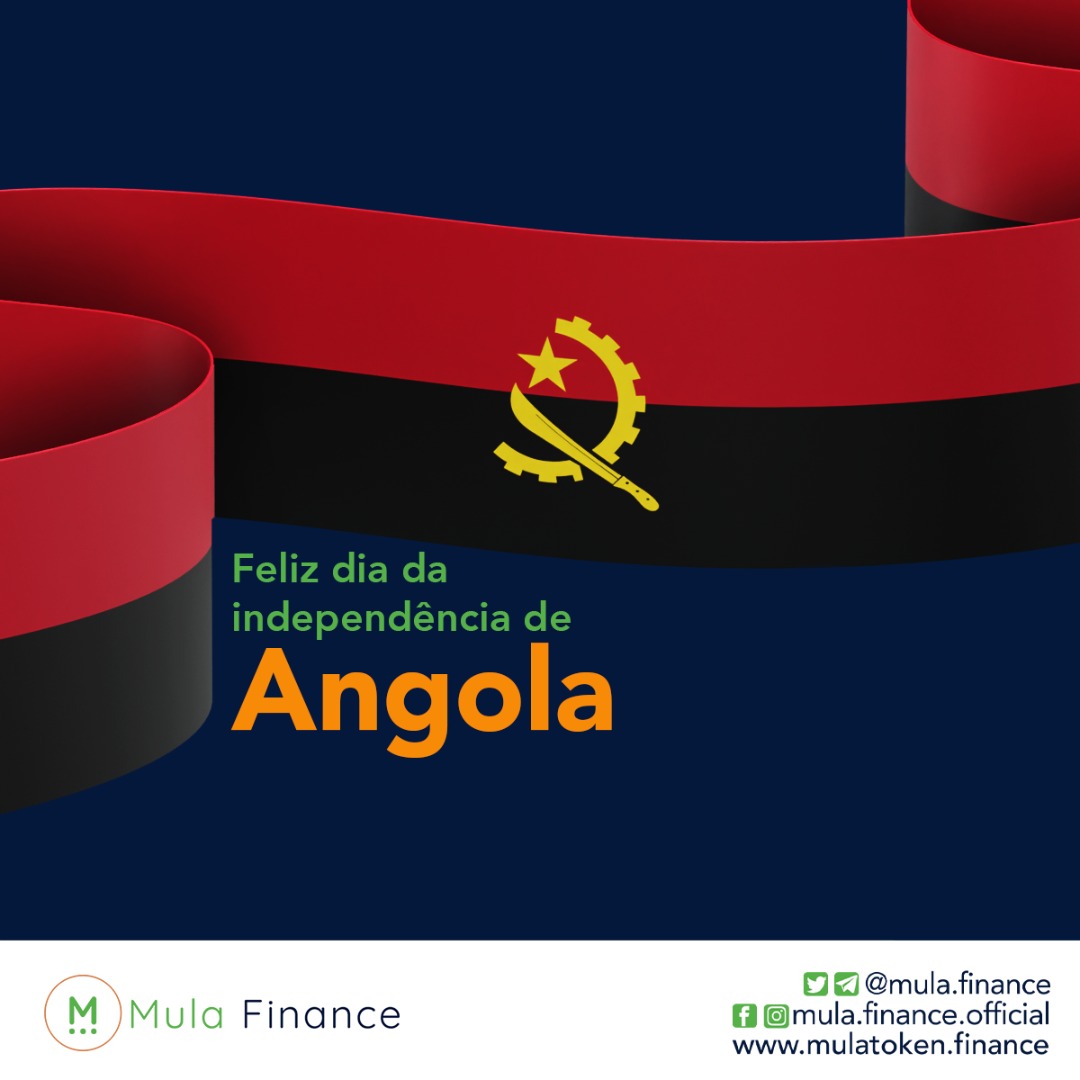 mulafinance's tweet photo. Happy Independence Day #Angola
#Luanda #Africa #MulaToken https://t.co/fd0FSeEHE9