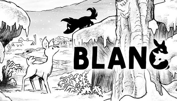 来年一番楽しみになったのこのBlancって手書きのようなタッチで描かれてる仔オオカミと仔鹿が旅するゲーム。SwitchとPCだけみたいだけど優しい絵ですごくやりたい! 