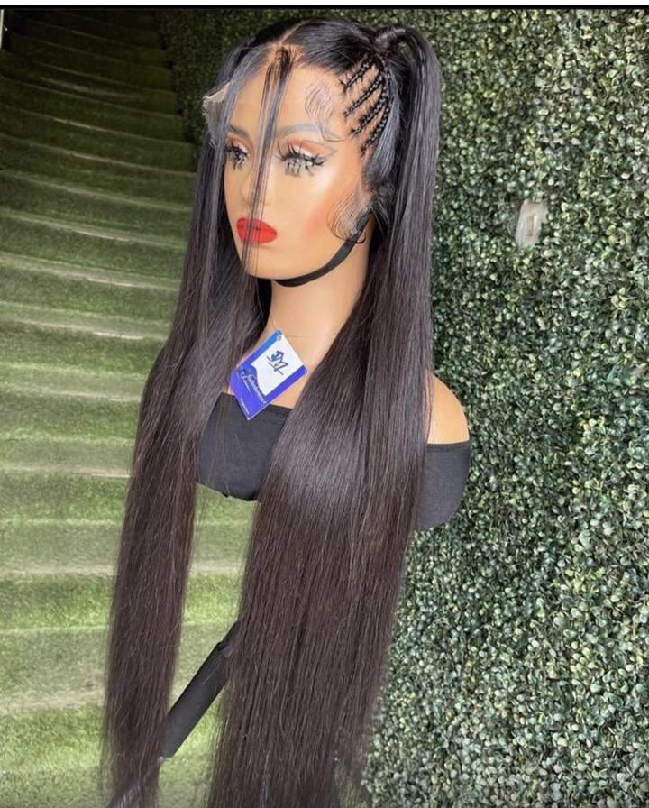 LicksonLima's tweet image. Good quality human hair very soft message me now for your order 🚚💯❤️