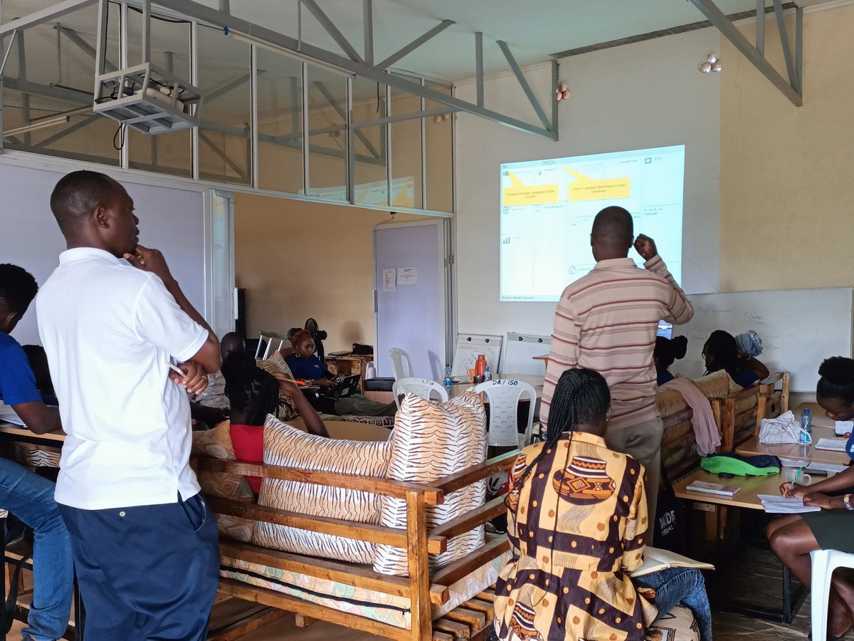 DandelionAfrica's tweet photo. Happening now!!!
Capacity strengthening of our team members on Project Management by Project Management Institute.
#FormNi? https://t.co/utI8bXjRpY