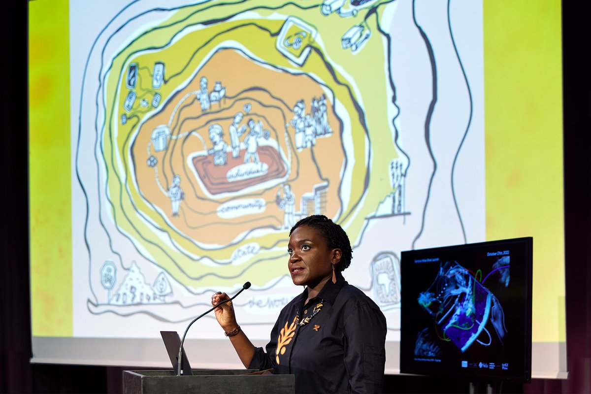 Now online! Follow the link to watch the live-stream recording of Nanjala Nyabola's (<a href="/Nanjala1/">Nanjala Nyabola</a>) keynote entitled ‘The Phone Changed Everything’ delivered during the Vertical Atlas Book Launch, October 2022: tinyurl.com/2fte8buw