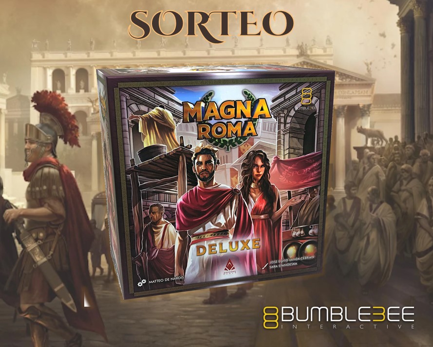 Bumble3ee_Int's tweet photo. 💥SORTEO💥
Celebramos el lanzamiento de Magna Roma sorteando una magnífica Edición Deluxe.

Para participar:
🔸Síguenos en  @Bumble3ee_Int 
🔸RT y ♥️
🔸Tuitea con #LlegaMagnaRoma
🔸Nombra 2 amig@s con los que te gustaría jugar

El 18/11 daremos a conocer al ganador/a

¡SUERTE! 😉 https://t.co/vDfLnENqvm