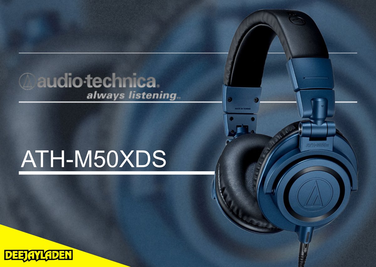 Der M50X🎧 wurde basierend auf dem ATH-M50 gefertigt &amp; verfügt über ein besseres, abnehmbares Kabel für mehr Komfort &amp; Vielseitigkeit.
Dank der Ohrmuscheln genießt du passive Geräuschisolierung &amp; glasklaren Klang.🎶
deejayladen.de/de/audio-techn…

#deejayladen #audiotechnica #headset