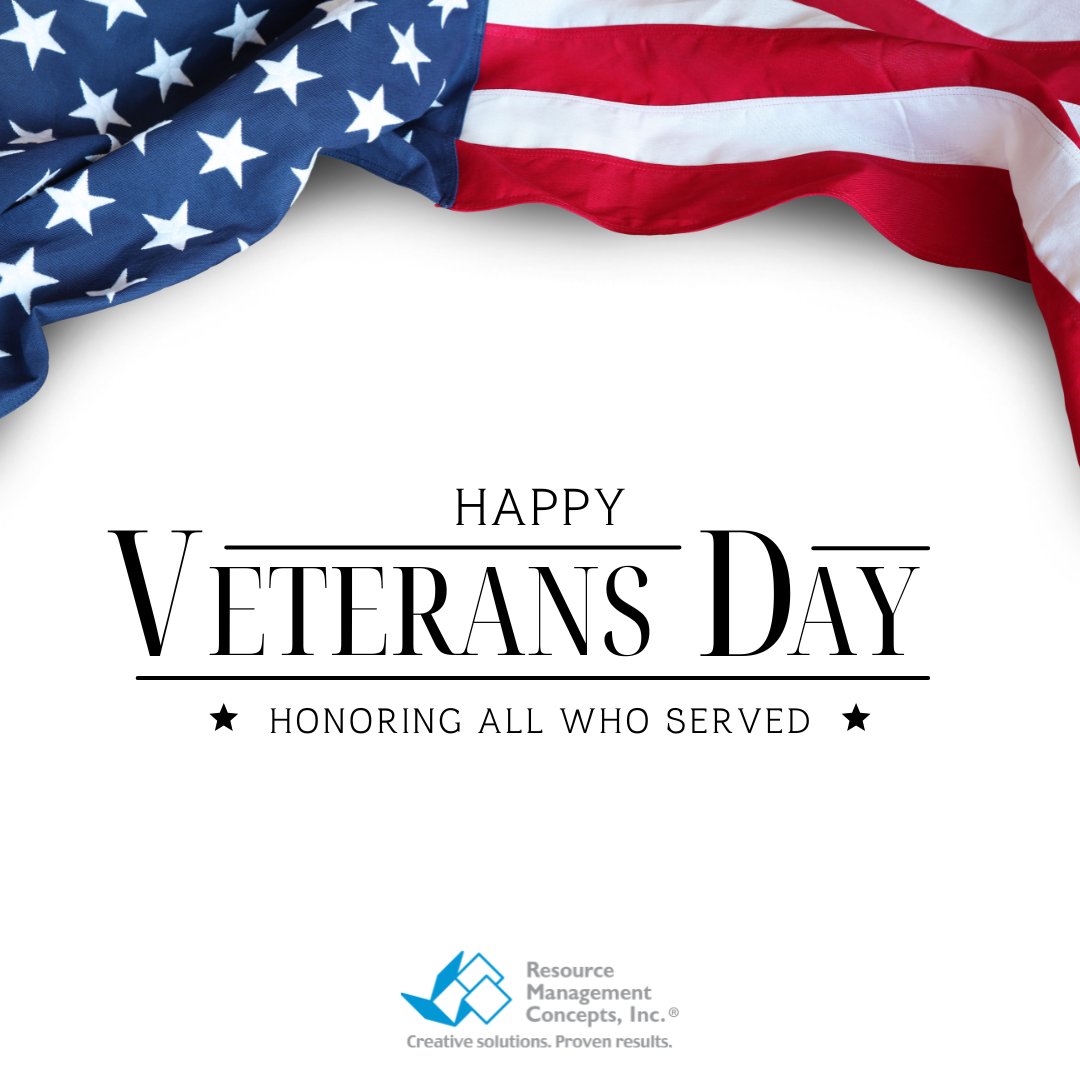 RMC_Inc's tweet photo. Happy Veterans Day!  Thank you for your sacrifice and bravery.
#VeteransDay #OperationGreenLight #veterans #HIREVets #thankyou https://t.co/0uBN01hkNy