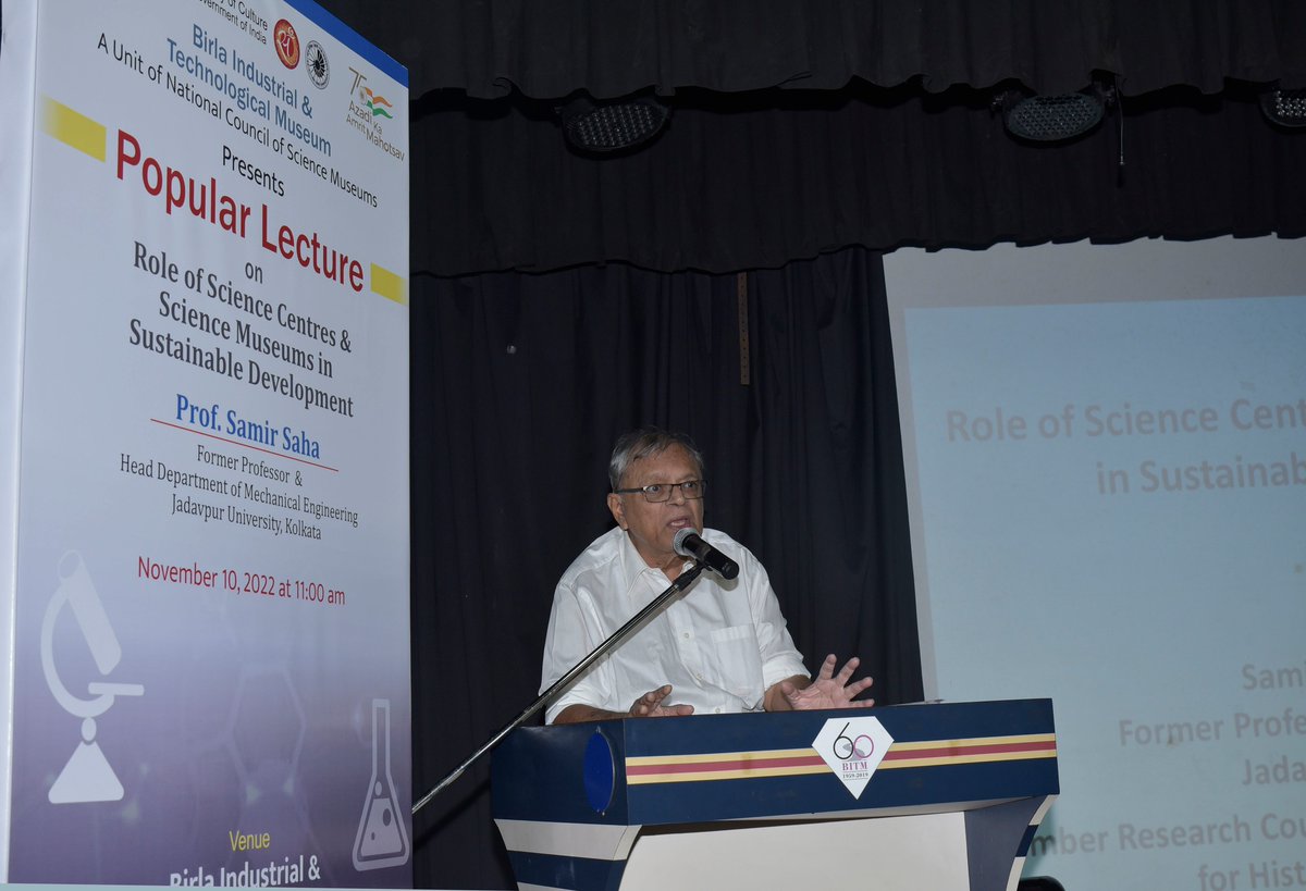 ncsmgoi's tweet photo. Commemoration of International Science Centre and Science Museum Day, at @BITMKolkata a unit of @ncsmgoi with Popular Lecture, Exhibit Hunt and Open-House Quiz.
#AmritMahotsav #ISCSMD #sciencemuseum #Museums https://t.co/fS2mkcxgVd