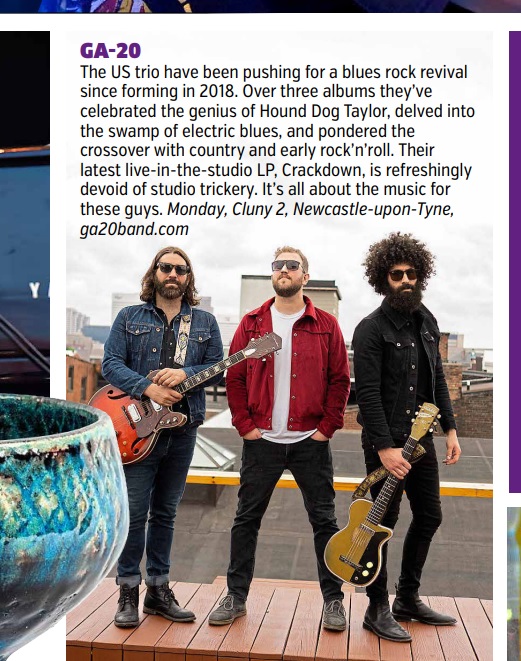 James__dady's tweet photo. Today's @Metro_Ents features #ga20band gig at @thecluny on November 14th in their going out section, the band will be touring the UK next week! https://t.co/weM7oSEwbK
