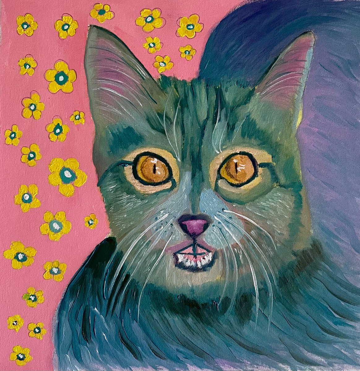 It’s been a minute but we now have an Etsy shop featuring famous faces and cool cats! Check us out here: etsy.com/shop/KoolKatzA… #catart #celebritypaintings #colorfulcats