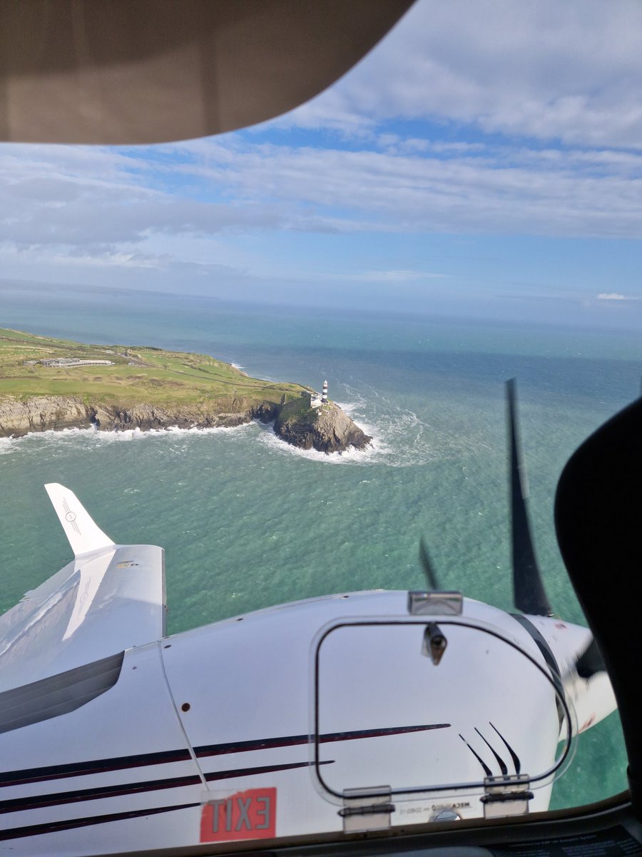 Dr_TCrowley's tweet photo. The perks of the job #MTU Really enjoyable morning visiting @AtlanticFlight and getting a tour of the harbour in a #DiamondDA42. Highlight of the day....getting to fly the the aircraft for a few minutes 👨🏻✈️ ✈️ #AFTA https://t.co/nnr8hyzFzH