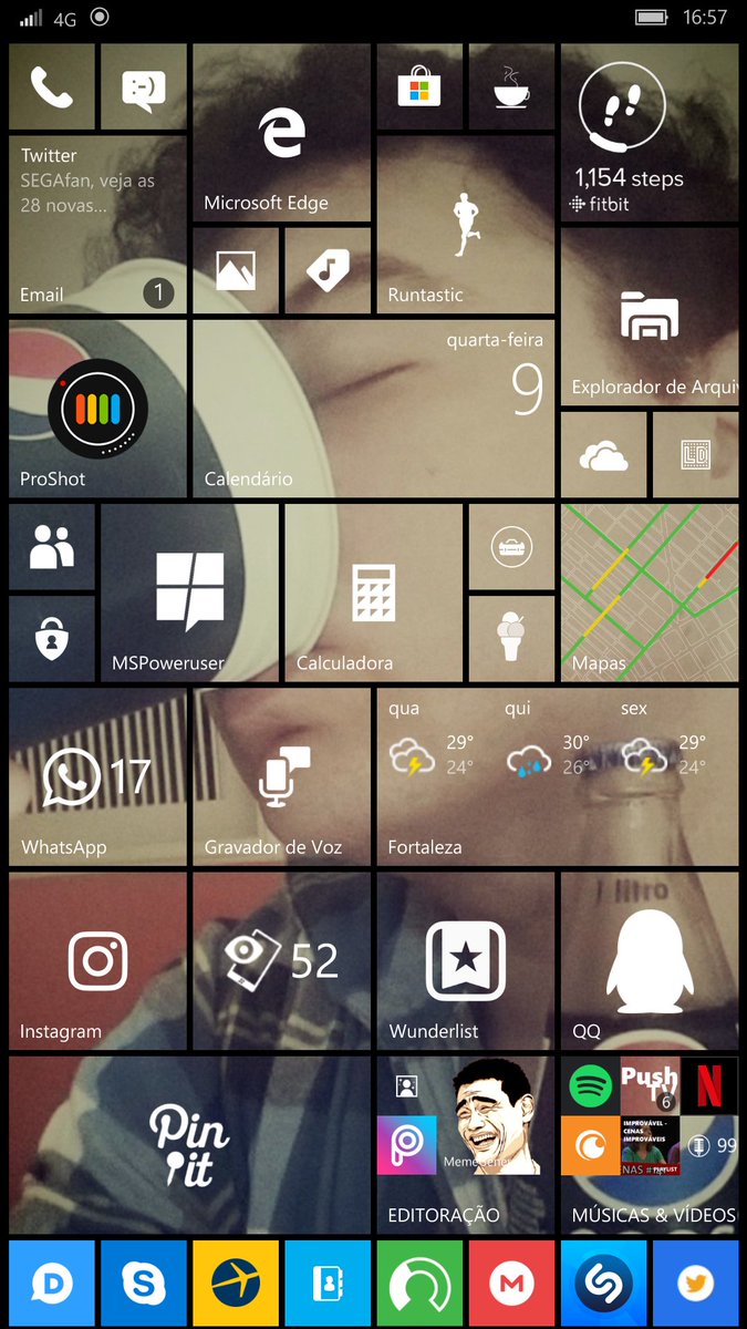 Takai_M's tweet photo. Melhor sistema operacional móvel que existe! Completo! Faz coisas que outros SO precisam de app pra fazer. E lentes Karl Zeiss já sabem né? ❤️
Muito bem @MicrosoftBr por esse SO incrível! Uma pena sua descontinuação. 😓
#WindowsPhone #WindowsMobile10 #Nokia #Lumia https://t.co/cYFQUiFqLA