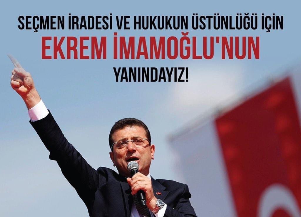 Kimseyi sizin adaletsizliklerinize yedirmeyeceğiz!
#imamoğlununyanındayız 
 #İstanbulYargılanıyor