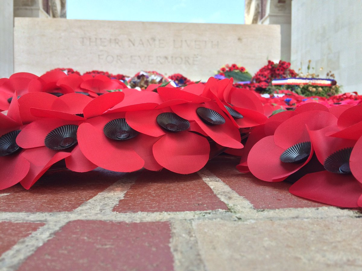 Today is #ArmisticeDay and this will be marked <a href="/bennettmemorial/">Bennett Memorial</a>. The photograph below was taken at Thiepval where we remembered those fallen during the First World War on our last visit.
