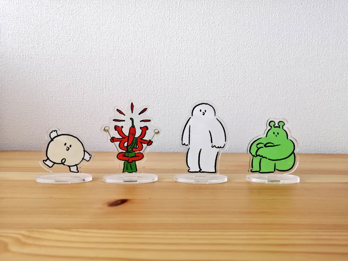 アクリルスタンド作ってみました。 