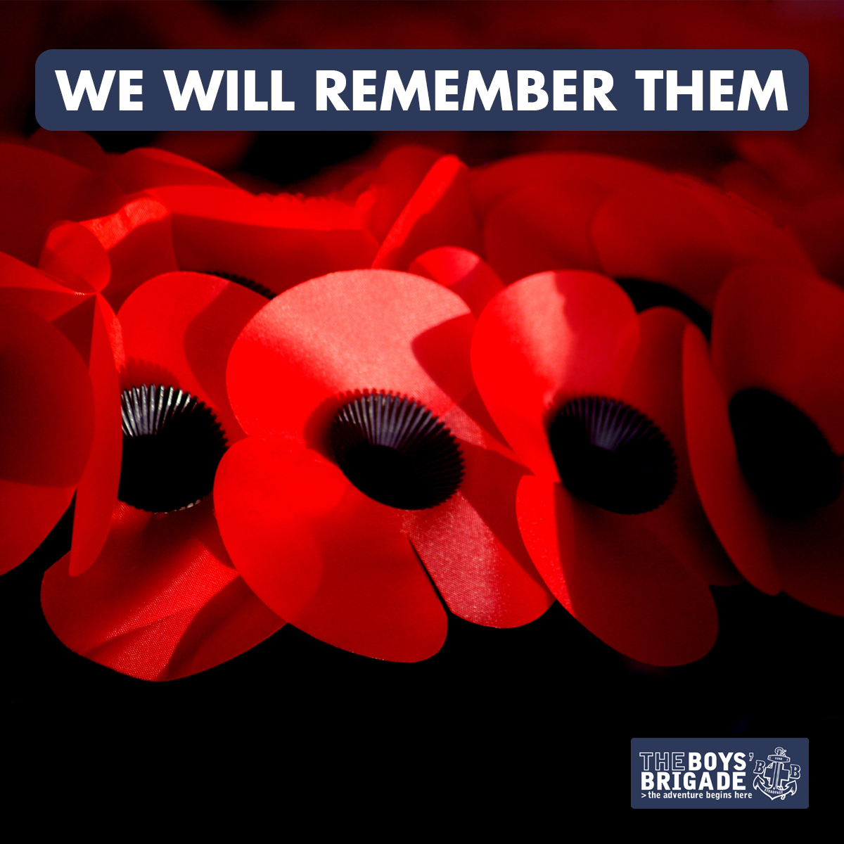 At the going down of the sun and in the morning, we will remember them #RemembranceDay #WeWillRememberThem #BoysBrigade