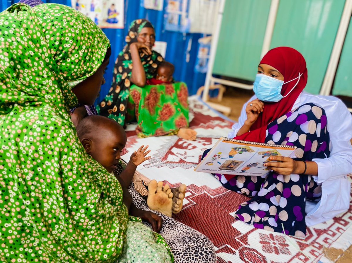 gredosom's tweet photo. In an effort to reduce malnutrition &amp; mortality rates among children, @gredosom is honored to provide life-saving H&amp;N, IYCF, and basic health education for drought-affected communities in #Yeed district #Bakol region.
Thanks to @USAIDSomalia, @USAIDSavesLives &amp;
@SaveChildrenSO. https://t.co/3lBhA8tfX2