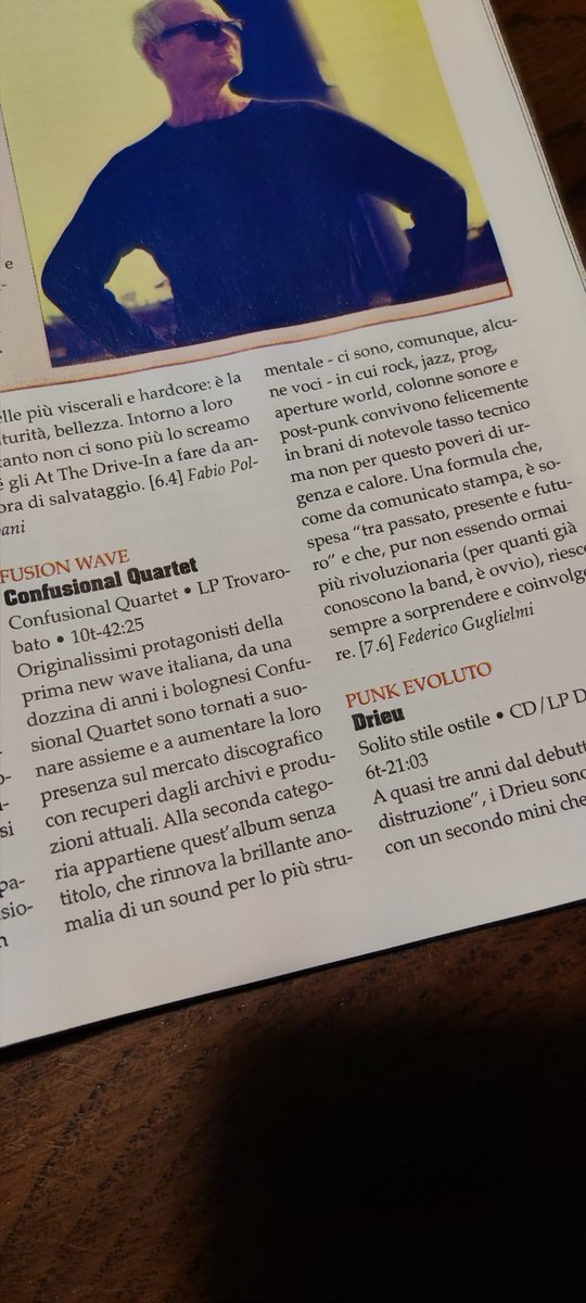 confusionalq's tweet photo. Su BlowUp di novembre, la recensione al nuovo disco, scritta da Federico Gugliemi
#confusionalquartet #federicoguglielmi #blowup https://t.co/sI7TaHFjeR