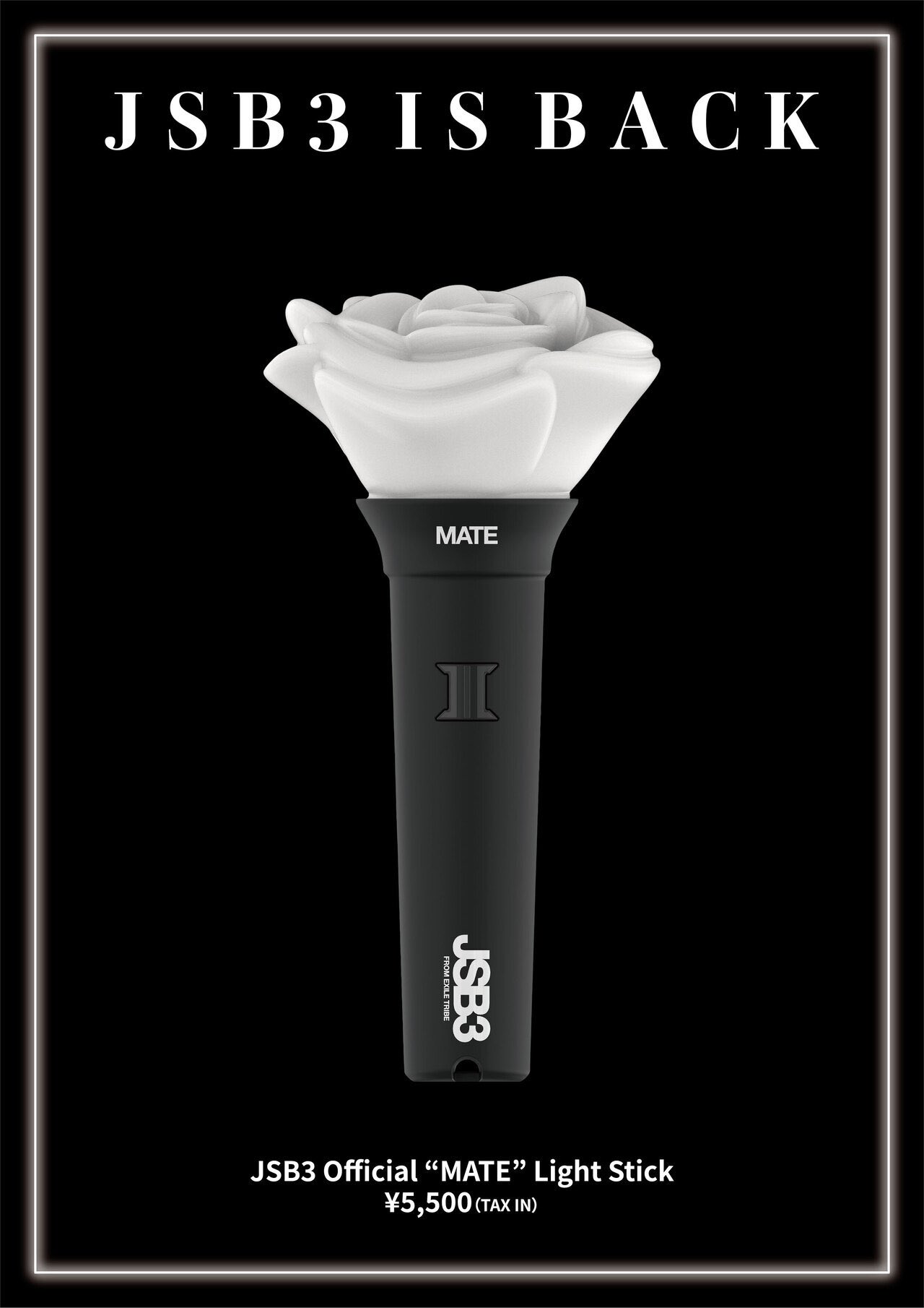 【三代目J SOUL BROTHERS】”MATE” Light  Stick