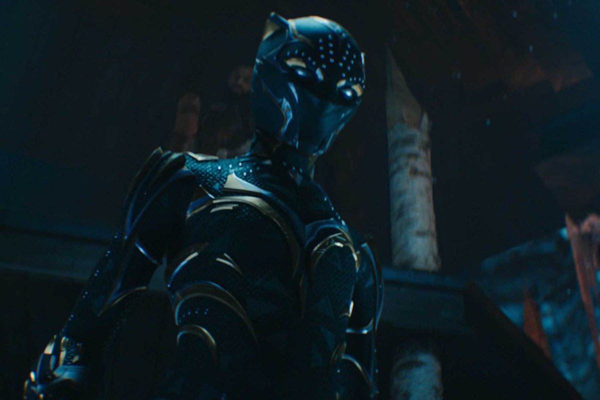 Justin__Door's tweet photo. #WakandaForever is a beautifully shot and well written sequel and sendoff to Black Panther/Chadwick. The action sequences are great and well choreographed, the emotional moments are done well with great acting all around, and Namor is a fantastic antagonist. 8.5/10 https://t.co/nXlIvXYzAG