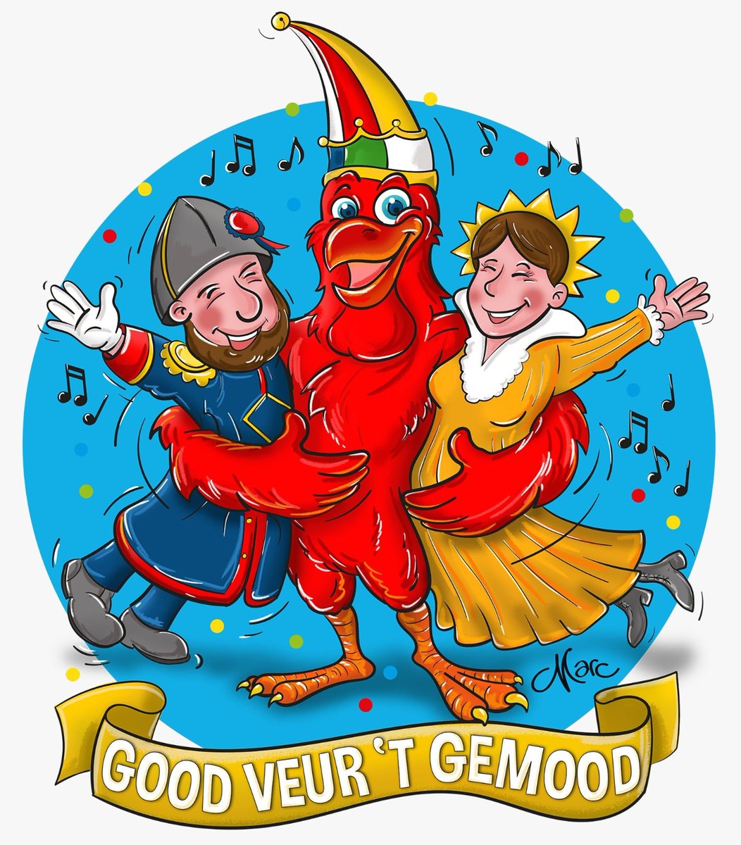 Idderein dae vandaag de start van dae geweldige #vastelaovend geit inschete, vuul plezeer. #elfvanelf