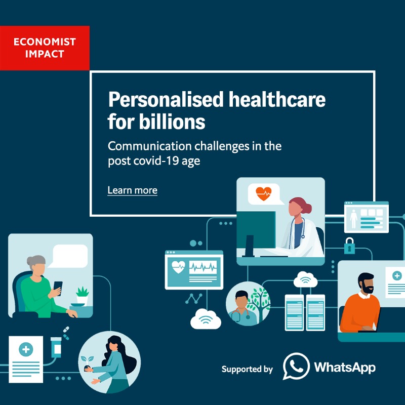 econ_enterprise's tweet photo. What impact has digitalisation had on healthcare communications post-pandemic, and how will it change in the future? Read the report, supported by @WhatsApp