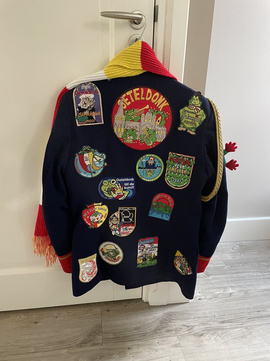 Dit boerke heeft er zin in, tot zo!❤️🤍💛 #oeteldonk