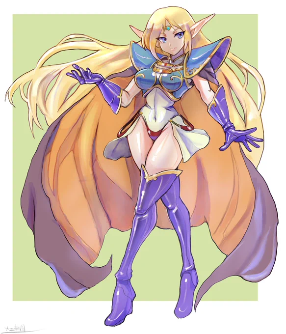 #いいエルフの日いいエルフっちゅったらロードス島のディードリットさんに決まっとるばい! 