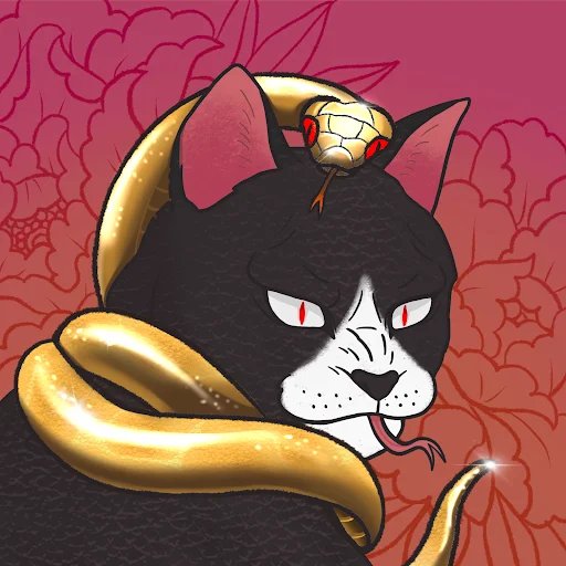 YCSDAO's tweet image. Gotta keep an eye out for the snake charming twins 🐍