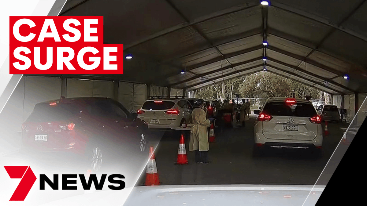 7NEWS Adelaide on Twitter "There has been an alarming surge in COVID