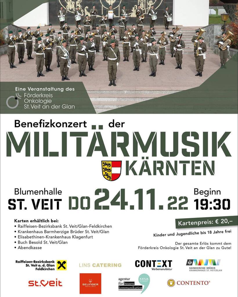 didipranter's tweet photo. 📆 Nächstes Konzert 📆 #konzert #benefizkonzert #militärmusik #militärmusikkärnten #bundesheer #kärnten #stveit https://t.co/uctFor4VDt https://t.co/2em6kDUeVd