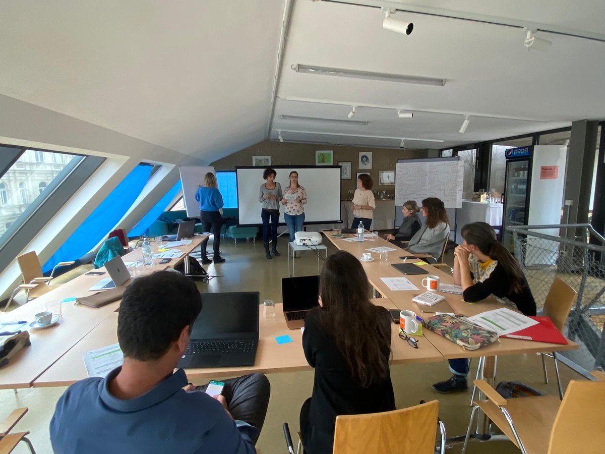 climatubers's tweet photo. Today we’re at our 3rd @climatubers project meeting hosted by @ZSInnovation discussing learnings from the #ParticipatoryVideo methodology tackling #ClimateChange &amp; planning actions to upscale the Climatubers’ best practices for sustainable results🌳🌏
@EUErasmusPlus @Ecoserveis https://t.co/I2Ea5AzLK3
