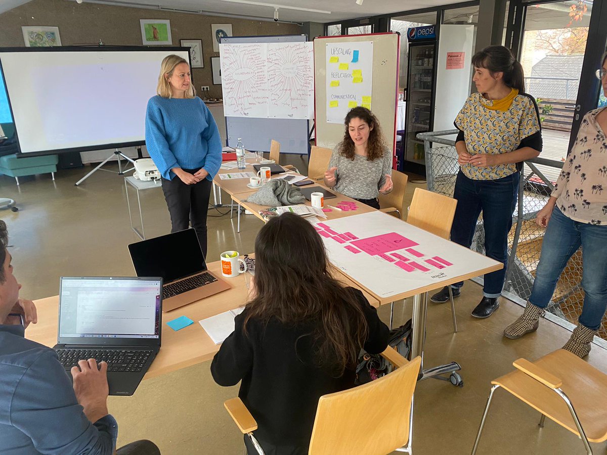 climatubers's tweet photo. Today we’re at our 3rd @climatubers project meeting hosted by @ZSInnovation discussing learnings from the #ParticipatoryVideo methodology tackling #ClimateChange &amp; planning actions to upscale the Climatubers’ best practices for sustainable results🌳🌏
@EUErasmusPlus @Ecoserveis https://t.co/I2Ea5AzLK3