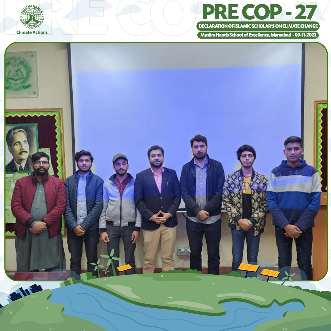 mhclimateaction's tweet photo. Youth is together for implementation, but now it's time for the parties to make it easier for our young generation.
#PreCop27 series of session at Pakistan where we are facing recent climate crises badly with damages and affectees of more than 33.3 M population across !
@COP27 https://t.co/tvE2vUBj2p