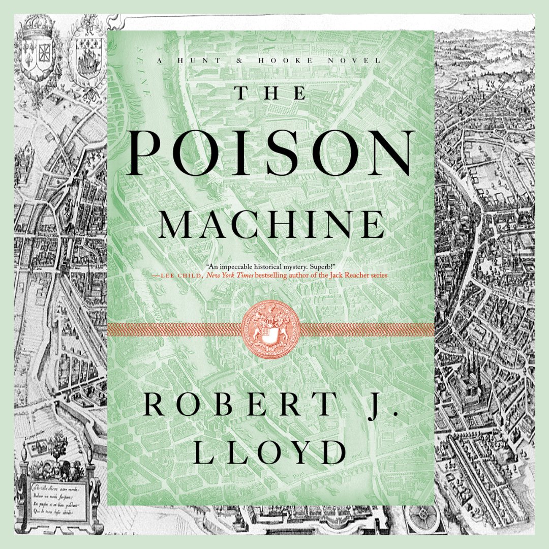 Today's the day! Welcome to my blog tour stop for The Poison Machine. 

The second book in the Hunt & Hooke series, The Poison Machine is a richly detailed, immersive read.

Full review franmcbookface.co.uk/2022/11/11/the…

#ThePoisonMachine