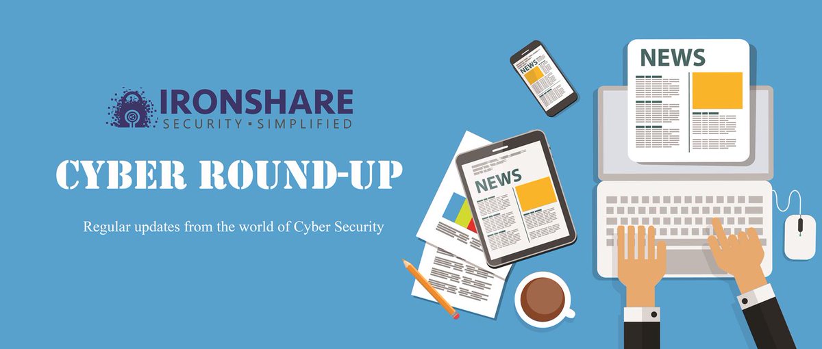 IronshareUK's tweet photo. Ironshare's Cyber Round-Up for 11th November
Included in this week's Security news:
MS Patch Tuesday, Increased Nation State Attacks, UK & Allies to Secure IoT, CISA warns of ICS Flaws & more
https://t.co/HgTpjrZXyG
#CyberRoundUp #CyberSecurity #SecuritySimplified @IronshareUK https://t.co/gVXQXiebfp