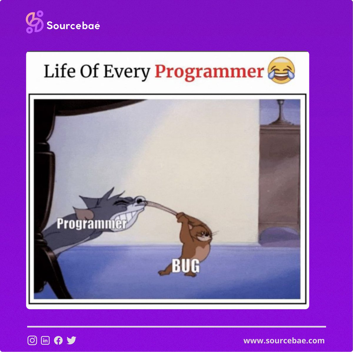 Life of a Programmer 🤣👨🏻‍💻
.
.
.
#developer #programming #coding #programmer #javascript #code #coder #webdeveloper #software #relateablememes  #memes #softwaredeveloper #development #codinglife #tech #developers #php #developerlife #web #meme #programminglife #sourcebae