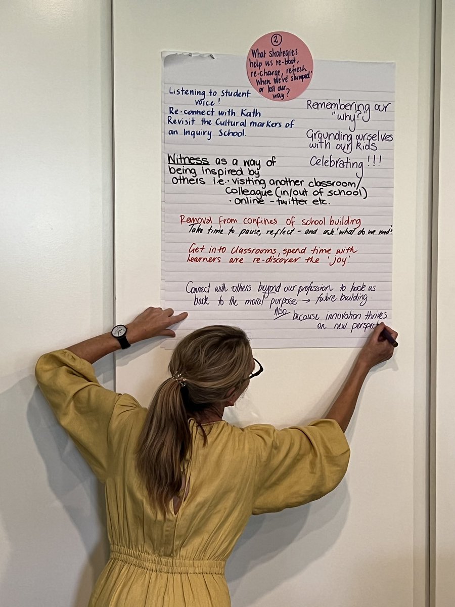shazbailey1's tweet photo. My brain hurts 🤯 &amp; my heart is full from the phenomenal energy &amp; inspiration created by 35 committed inquiry leaders brought together for a day of connection by @kjinquiry The opportunity to focus on our moral purpose, think-tank challenges &amp; reinvigorate each other-such a gift! https://t.co/HSNMUyf3ei