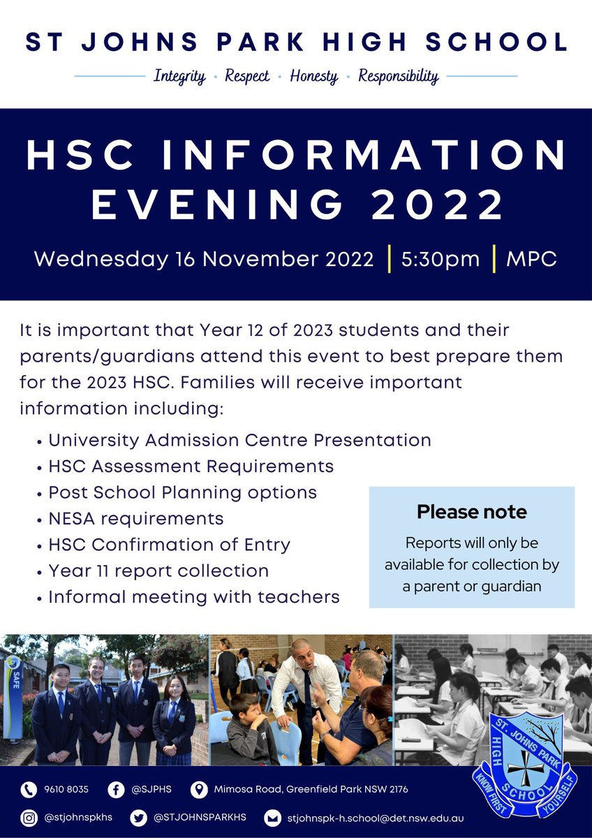 St Johns Park HS tweet media