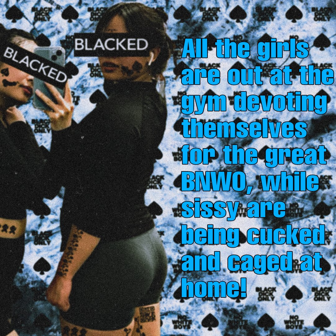 MnhDa4's tweet photo. BLACKED EDIT WITH CAPTION
I support the BNWO. BBC Only. Cuck the whitebois and asianbois
#qos #qosedit #blackededit #BLACKED  #BBC #BNWO #blackedcaptions https://t.co/ILYdJRqdbc