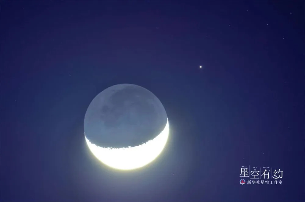 Tseber7's tweet photo. 11月11日21时46分，火星合月。期待～
#MoonConjunctMars https://t.co/x7HVzQ9uO1