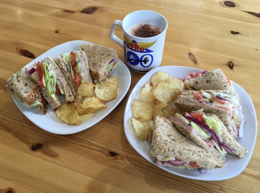 NewarkAirMus's tweet photo. What would you have chosen for lunch yesterday in the #NAMcafe?
Tuna salad on brown, or ham salad on brown?
#NAMlicious
https://t.co/KhjQbd6hmG https://t.co/xK9TWQuouf