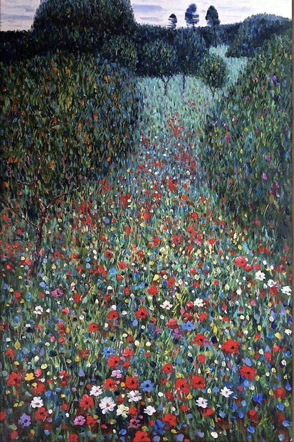 Poppy Field #GustavKlimt #RemembranceDay