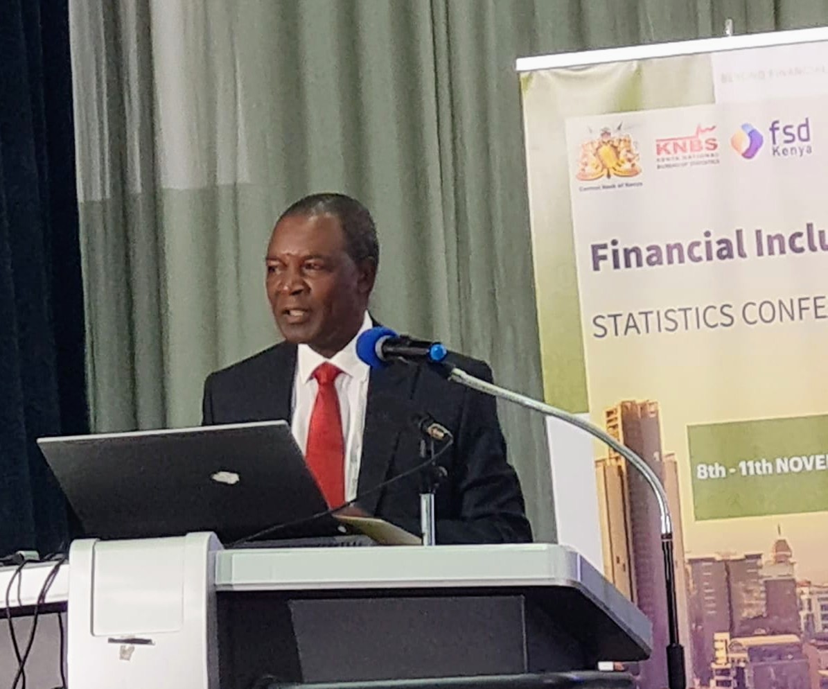 KNBStats's tweet photo. #FinancialinclusionConference 
"Financial Inclusion is a tool for sustainable poverty reduction" Prof. Njuguna Ndung'u CBS, CS National Treasury and Economic Planning 
#FinAccess #Financialinclusion @FSDKe @CBKKenya https://t.co/pl4EkEg5lh