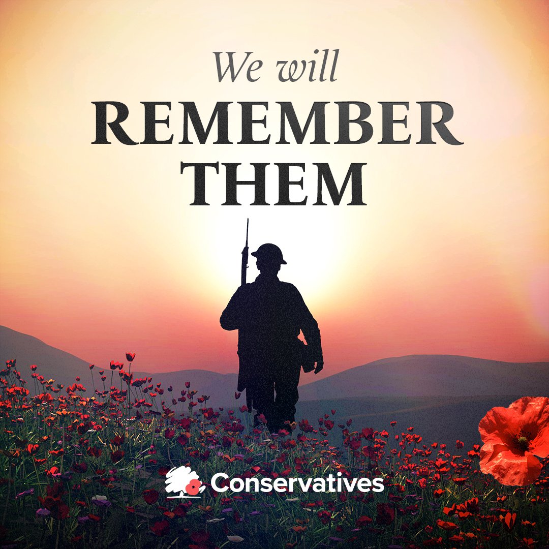 They shall grow not old, as we that are left grow old.

Age shall not weary them, nor the years condemn.

At the going down of the sun and in the morning,
We will remember them.

Lest we forget.

#RemembranceDay 
#LestWeForget